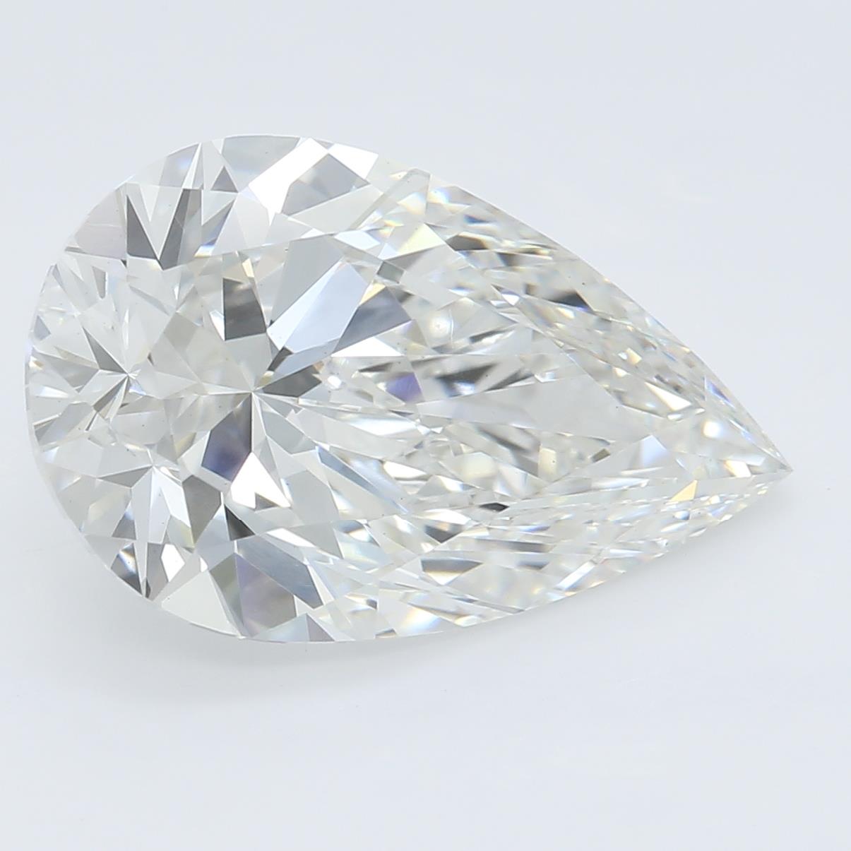 3.24 Carat Pear IGI Labgrown Diamond, With Certificate ID LG563210836