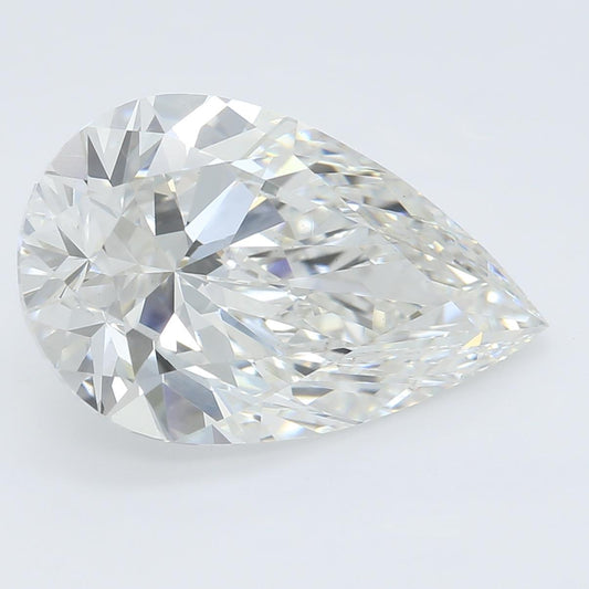3.24 Carat Pear IGI Labgrown Diamond, With Certificate ID LG563210836