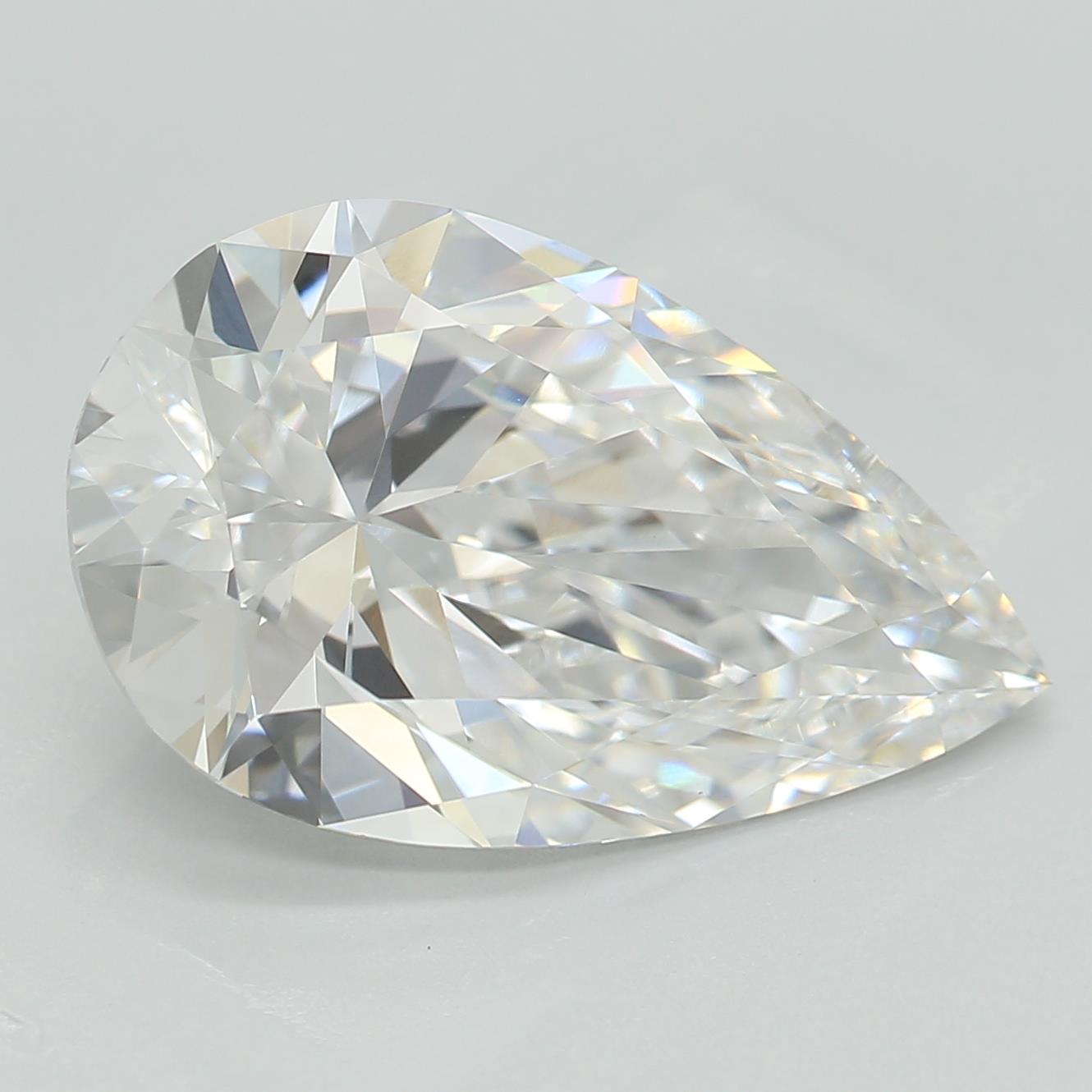 3.08 Carat Pear GIA Labgrown Diamond, With Certificate ID 6501713335