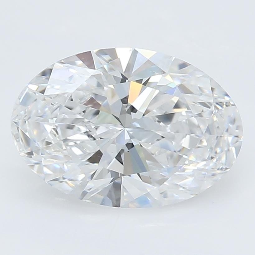 1.14 Carat Oval IGI Labgrown Diamond, With Certificate ID 539203457