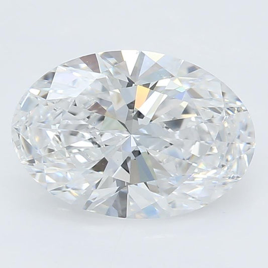 1.14 Carat Oval IGI Labgrown Diamond, With Certificate ID 539203457