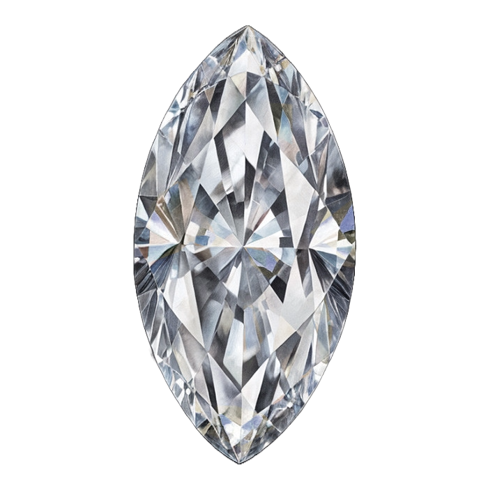 ‍Marquise Lab Grown 2ctw Diamond Center Stone VS+ G+ Certified (100% off)