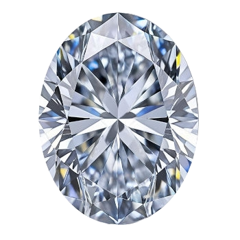 ‍Oval Lab Grown 2ctw Diamond Center Stone VS+ G+ Certified