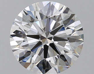 0.9 Carat H Color SI1 Round Diamond