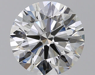 0.74 Carat F Color VS2 Round Diamond