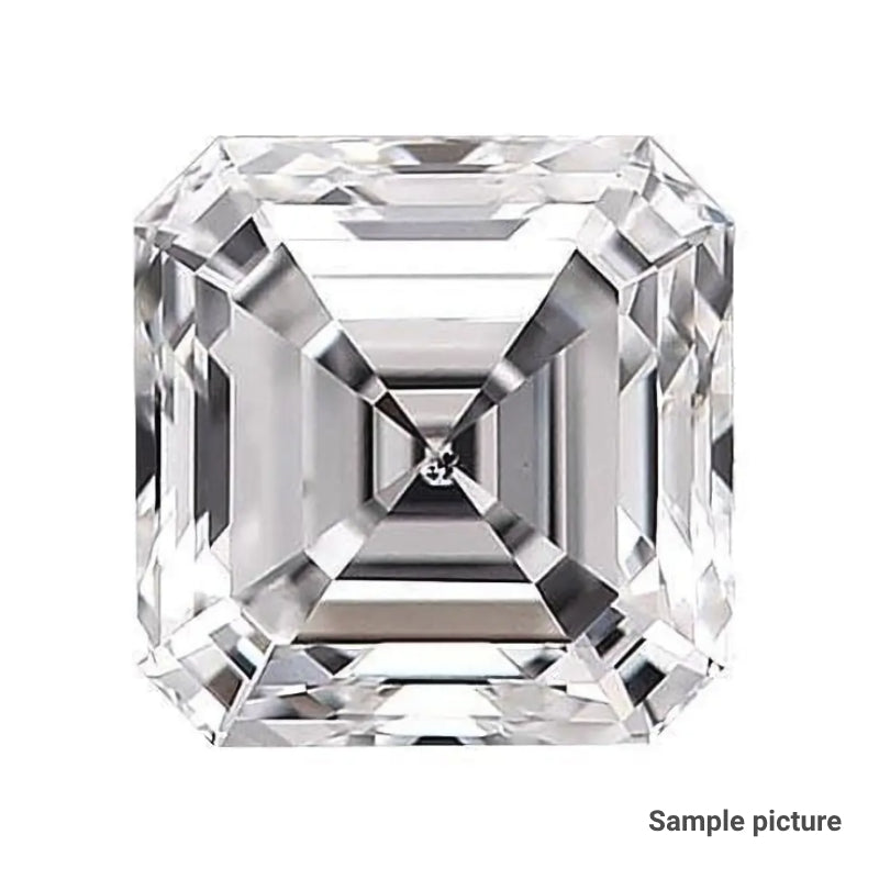 1.58 Carat Asscher GIA Natural Diamond, With Certificate ID 2106575260