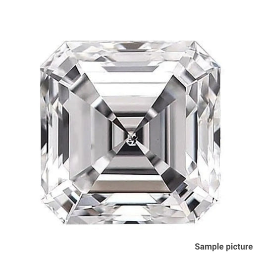 1.58 Carat Asscher GIA Natural Diamond, With Certificate ID 2106575260