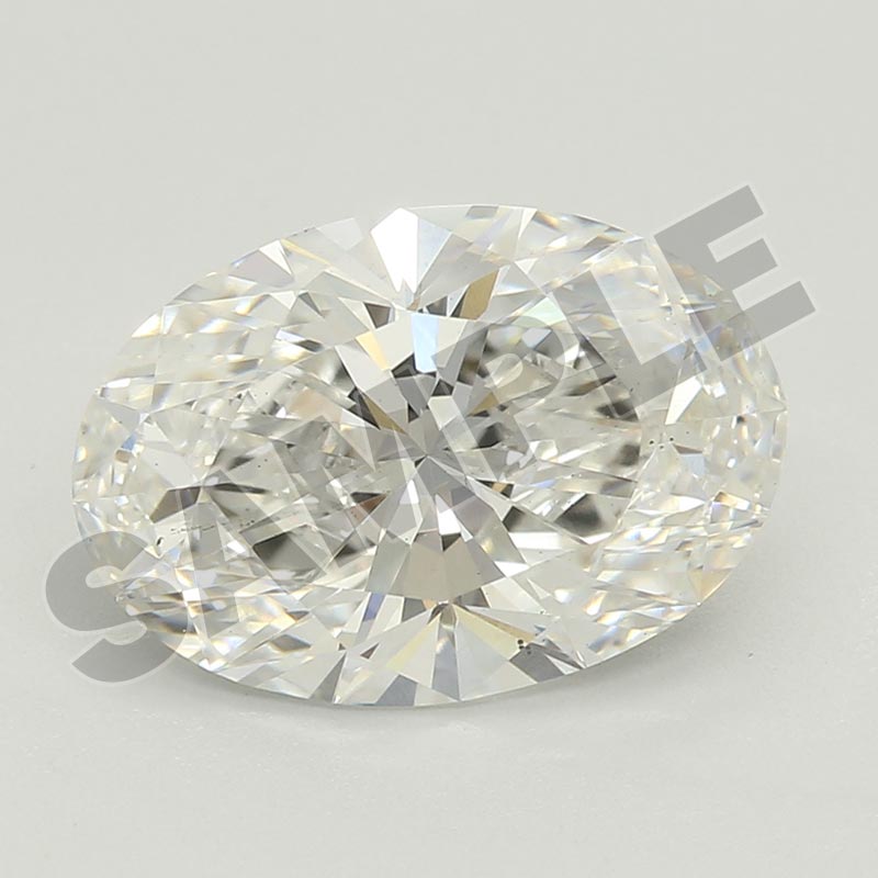 4.01 Carat Oval IGI Labgrown Diamond, With Certificate ID 793627251