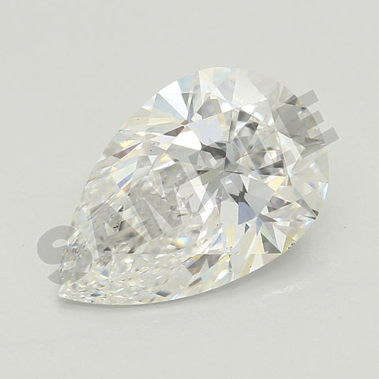 1.50 Carat Pear IGI Labgrown Diamond, With Certificate ID 800610215