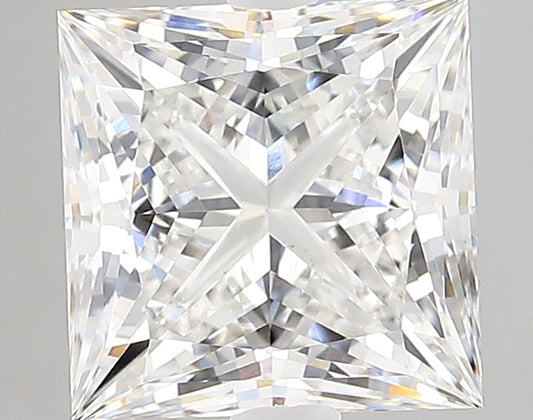 3.78 Carat Princess IGI Labgrown Diamond, With Certificate ID 598359997