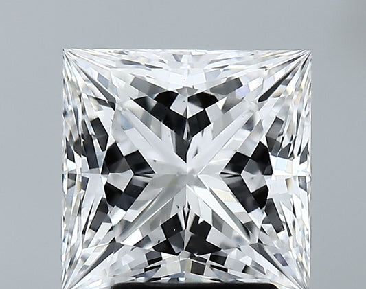 3.68 Carat Princess GIA Labgrown Diamond, With Certificate ID 2497920525