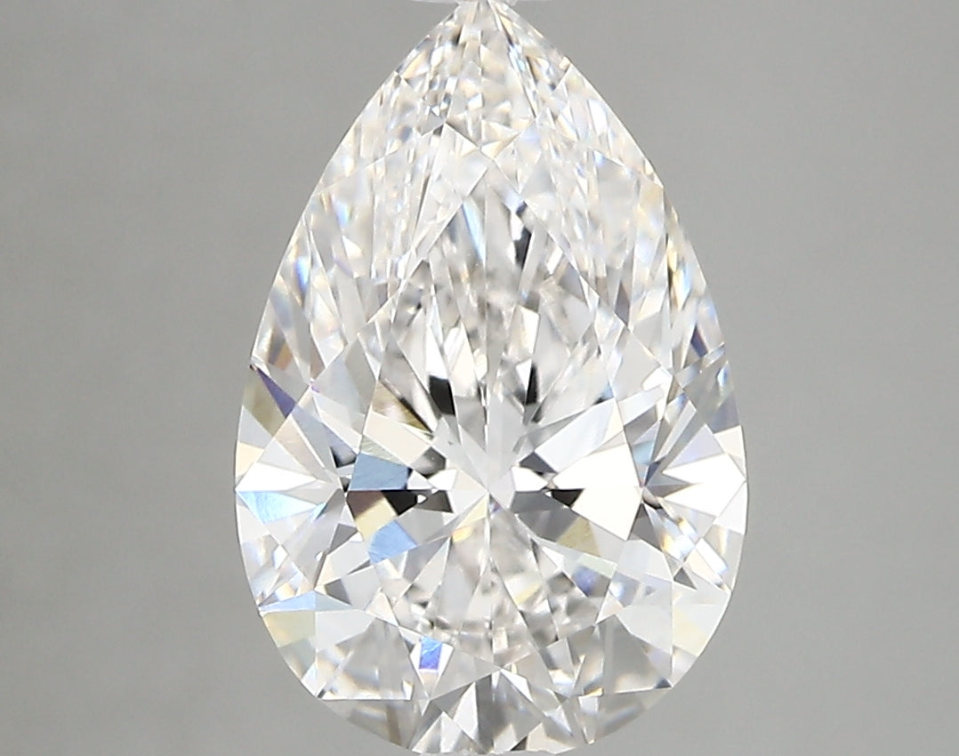 3.04 Carat Pear GIA Labgrown Diamond, With Certificate ID 7478878966