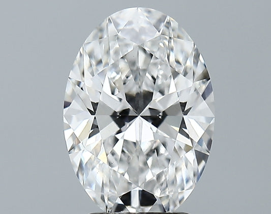 2.62 Carat Oval IGI Labgrown Diamond, With Certificate ID 685522383