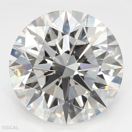 3.52 Carat Round GCAL Labgrown Diamond, With Certificate ID 330740309