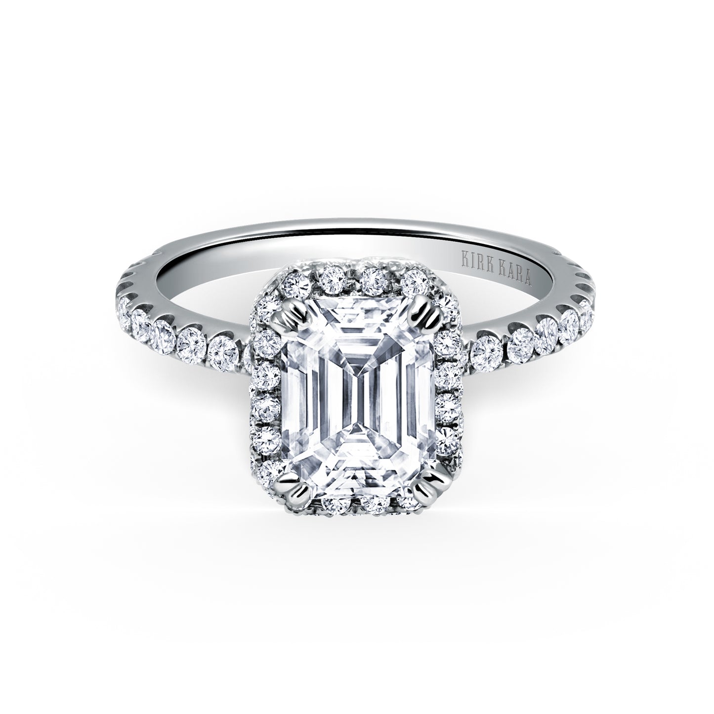 Elegant Halo Diamond Engagement Ring