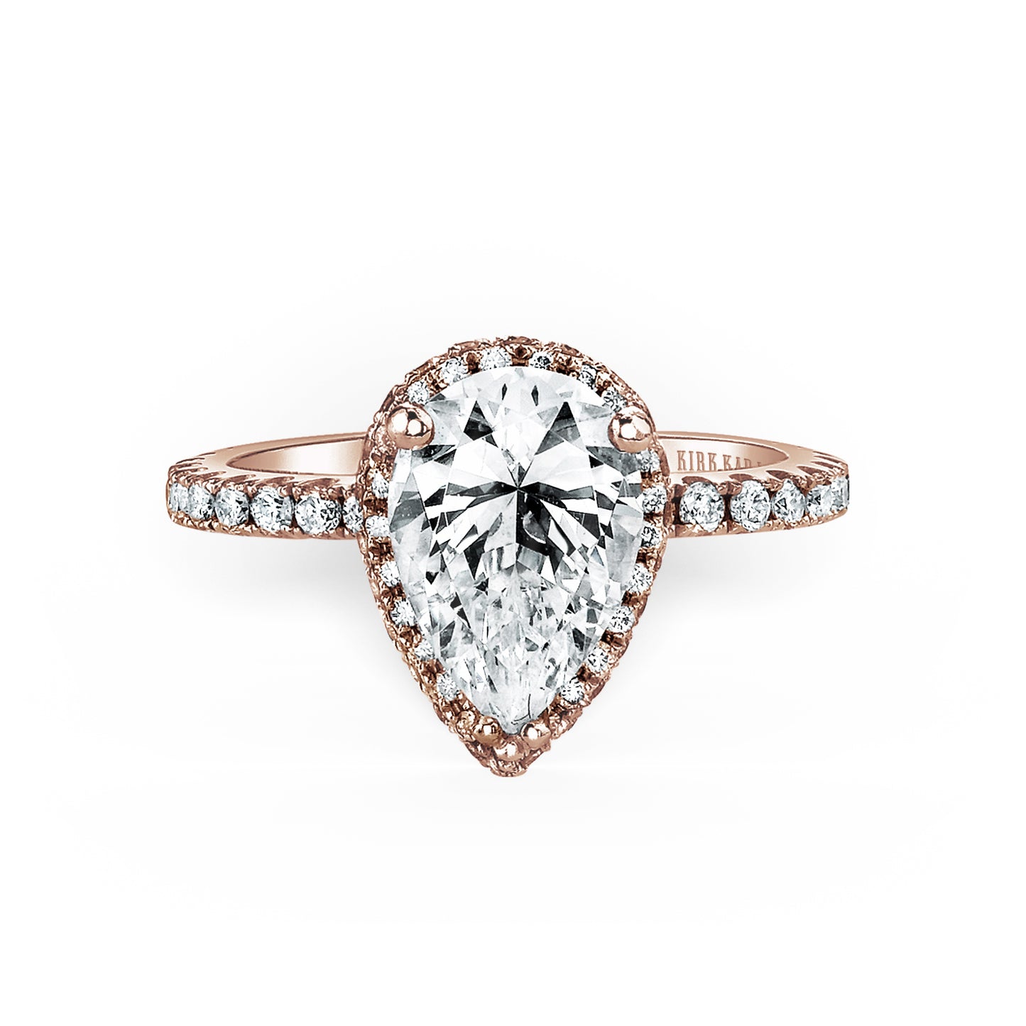 Elegant Halo Diamond Engagement Ring