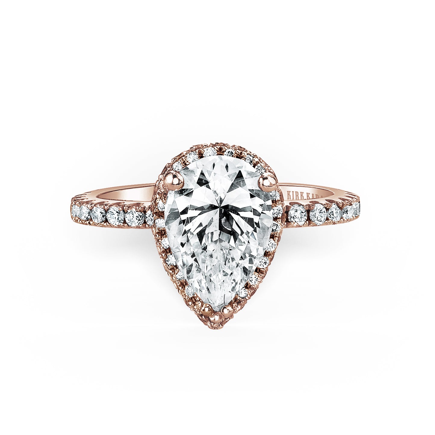 Elegant Halo Diamond Engagement Ring