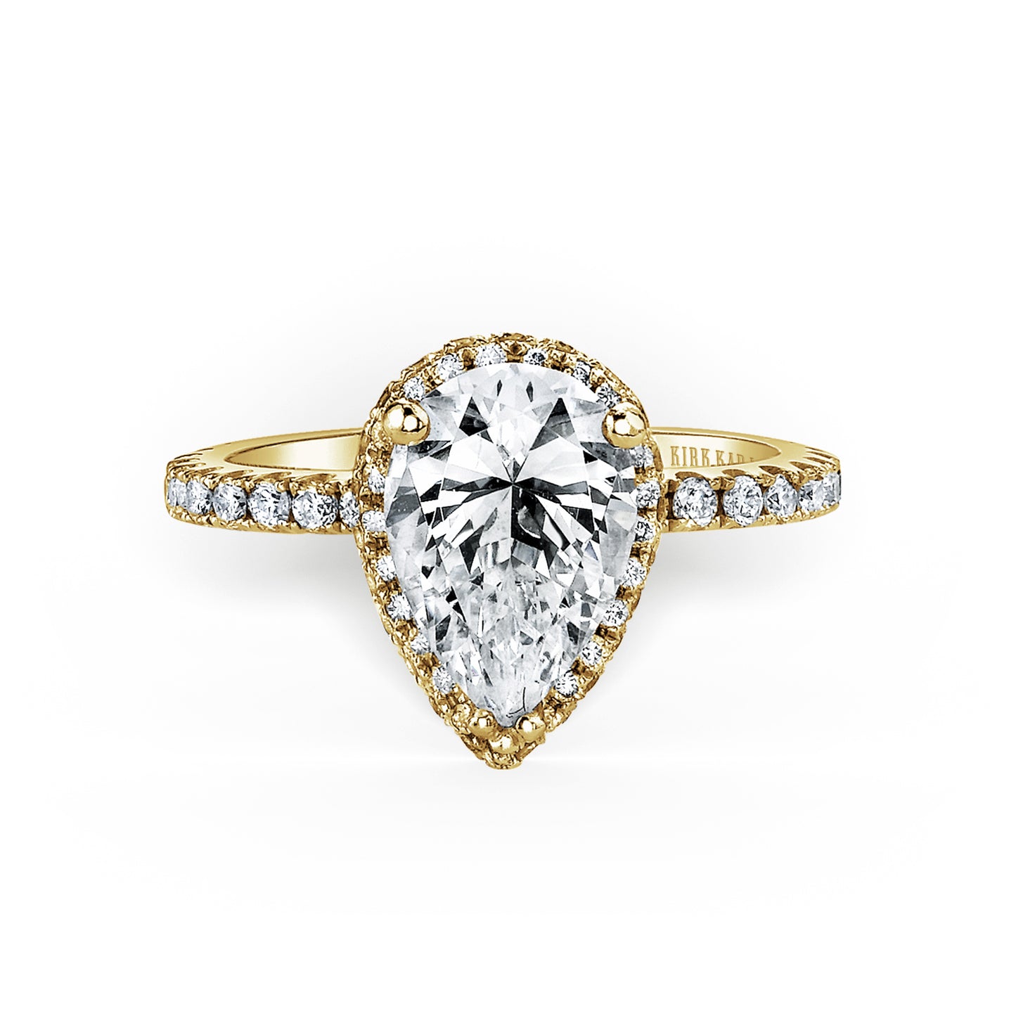 Elegant Halo Diamond Engagement Ring