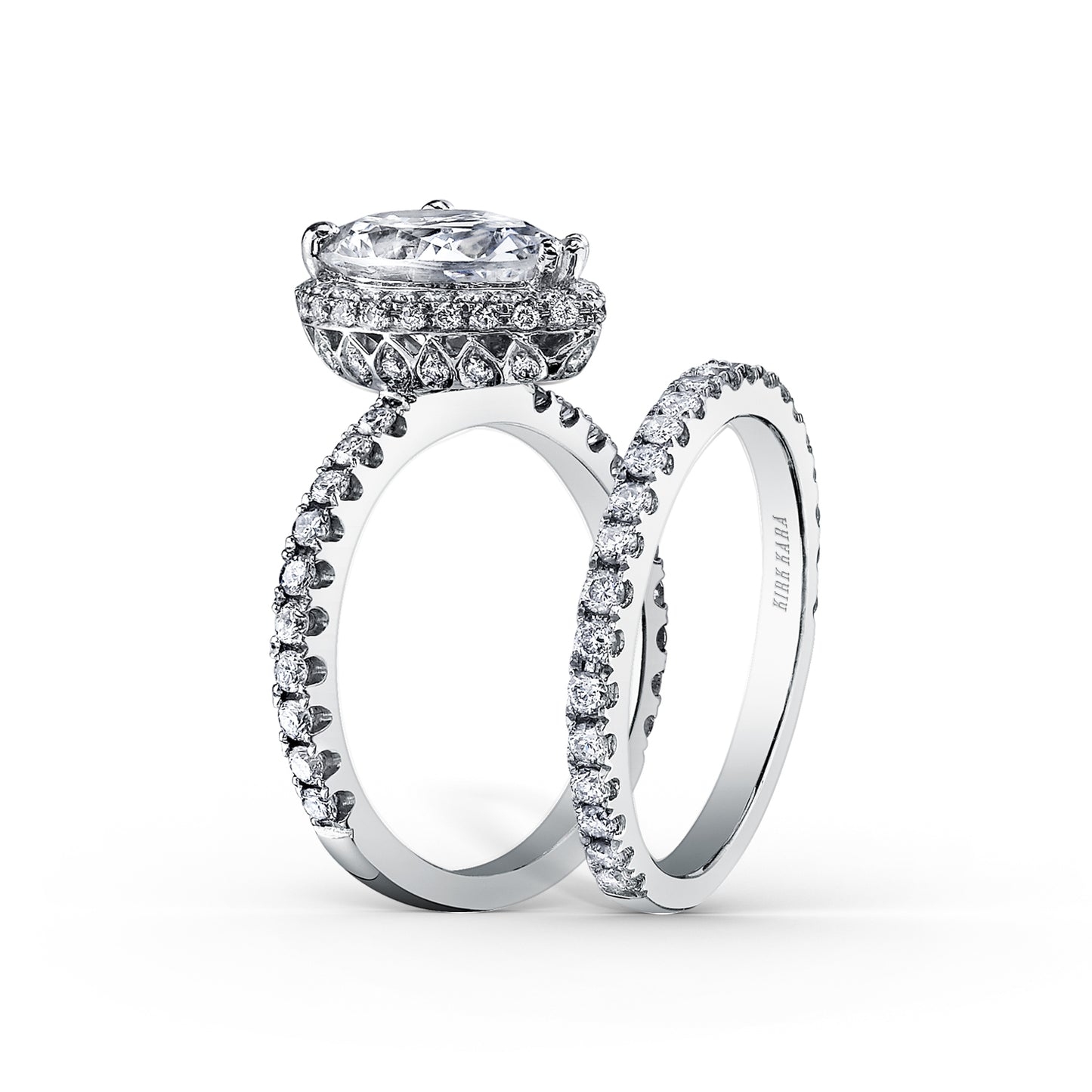 Elegant Halo Diamond Engagement Ring