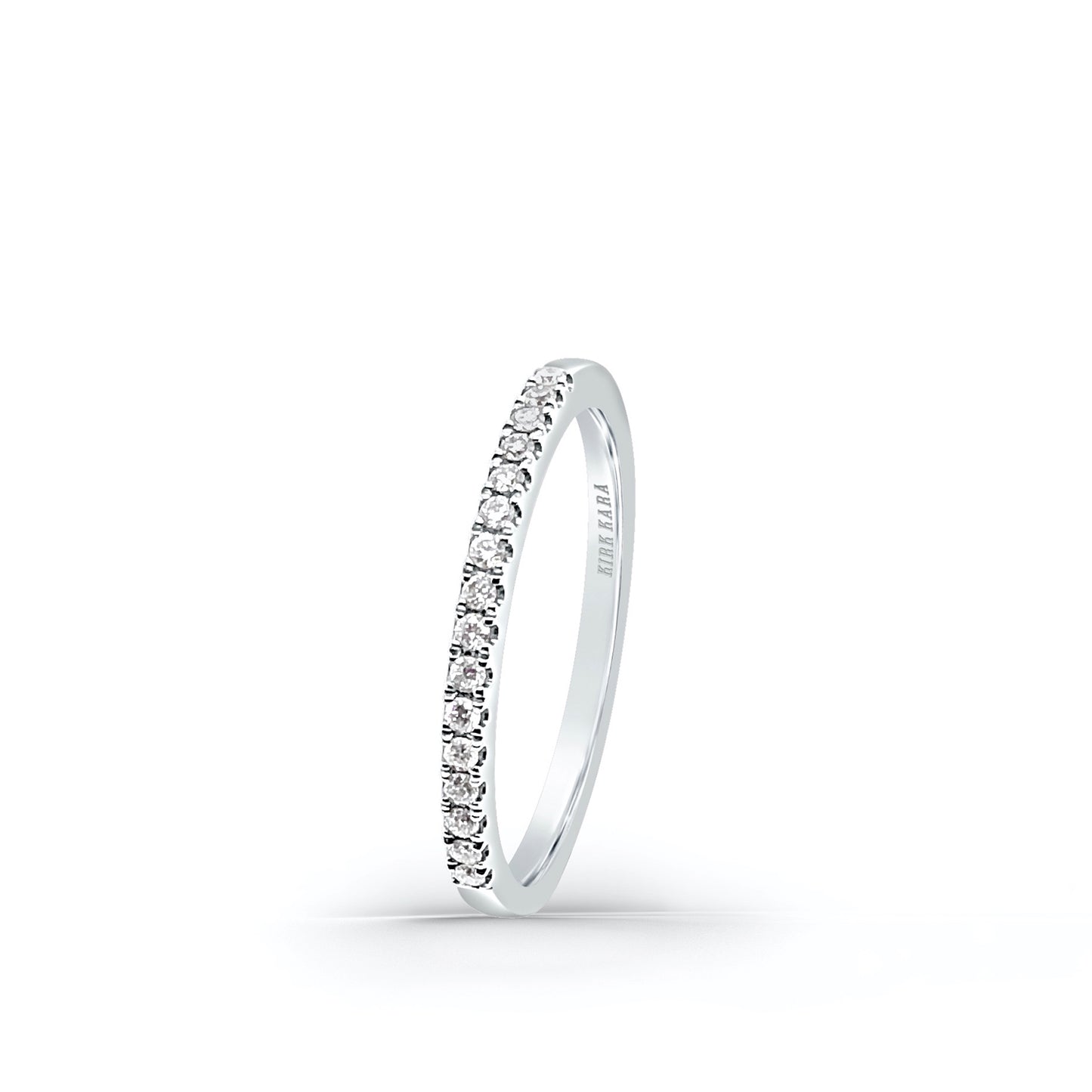 Classic Prong Set Straight Diamond Wedding Band