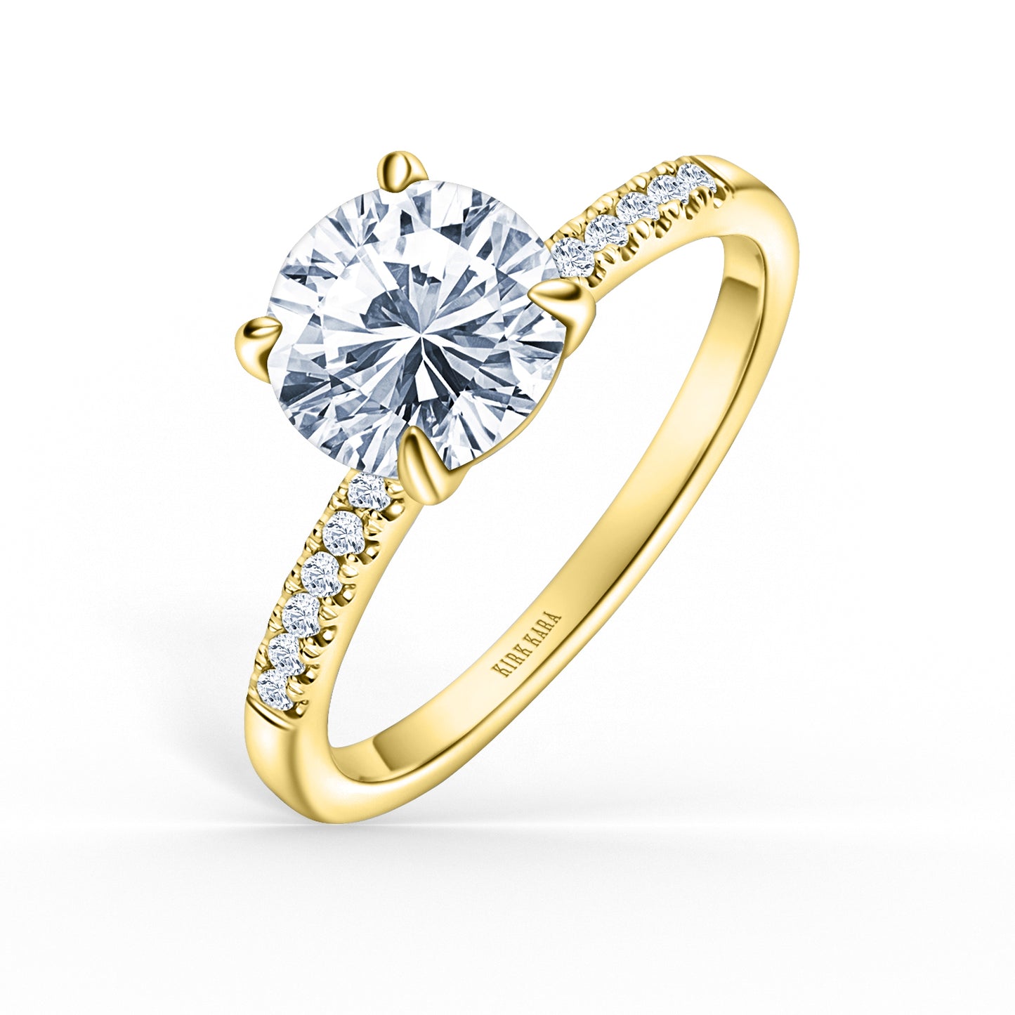 Classic Diamond Solitaire Engagement Ring