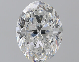 0.9 Carat D Color VS1 Oval Diamond