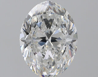 2.53 Carat F Color VS1 Oval Diamond