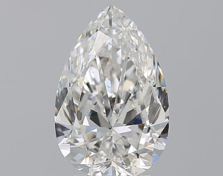 2.01 Carat H Color VS1 Pear Diamond